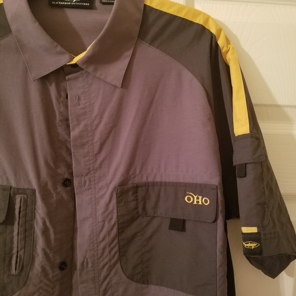 Old Harbor Outfitters Performance Fishing Shirt - Picture 2 of 6